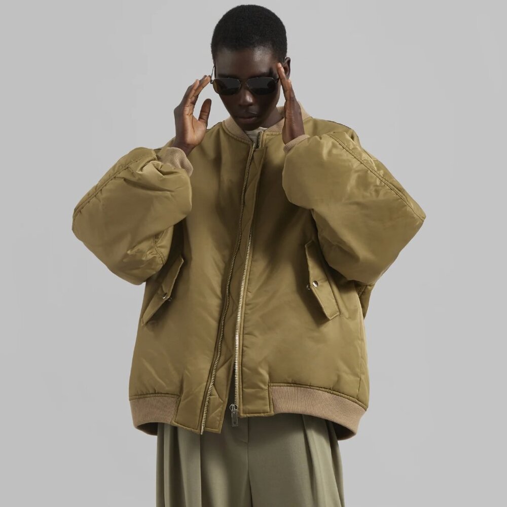 Unisex THE FRANKIE SHOP Astra Bomber Jacket - RUNS LARGE